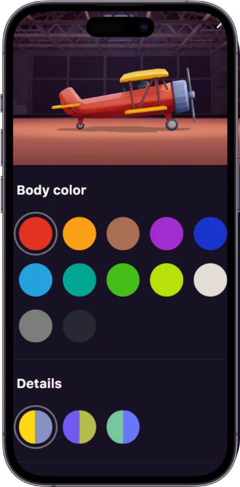 At Aviatrix 1win, players from Nigeria can choose the type of airplane they want to fly