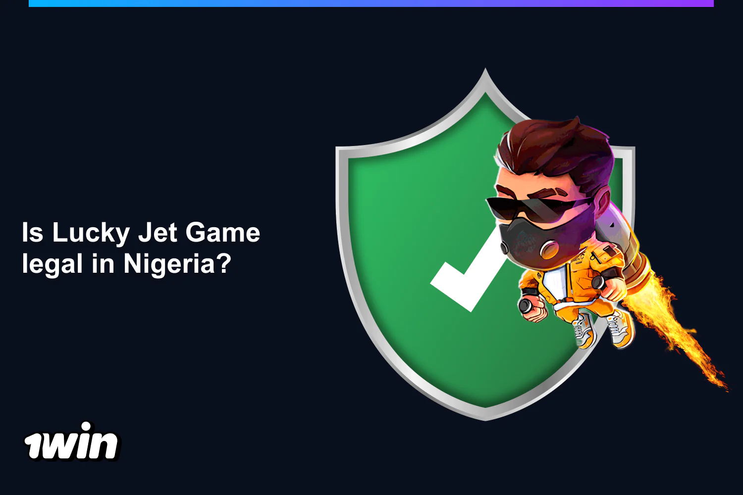1win provides a legal and convenient gaming environment, allowing Nigerians to play Lucky Jet 1win legally
